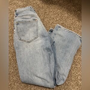 Abercrombie Kick Flare Ultra High Rise Jeans